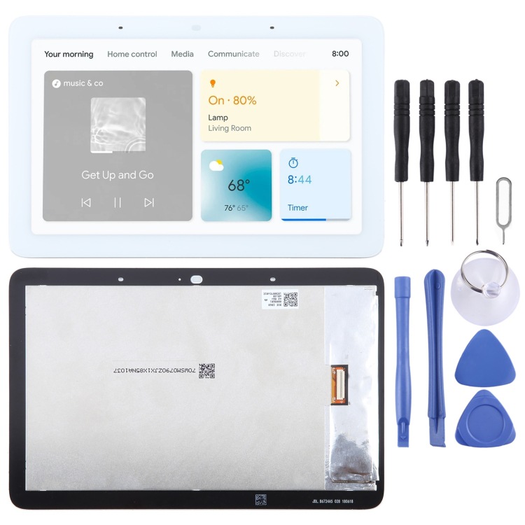 Für Den Originalen Google Nest Hub Lcd-touchscreen (farbe: Weiß)