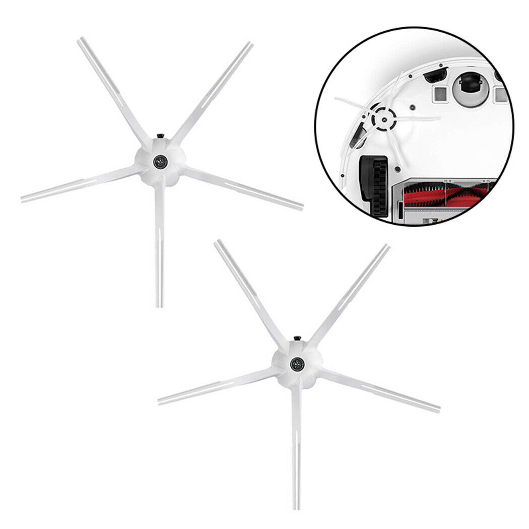 Weiße, Weiche Gummiseitenbürste Zur Reinigung Von Teilen Und Zubehör Des Roborock S5 Max Saugroboters