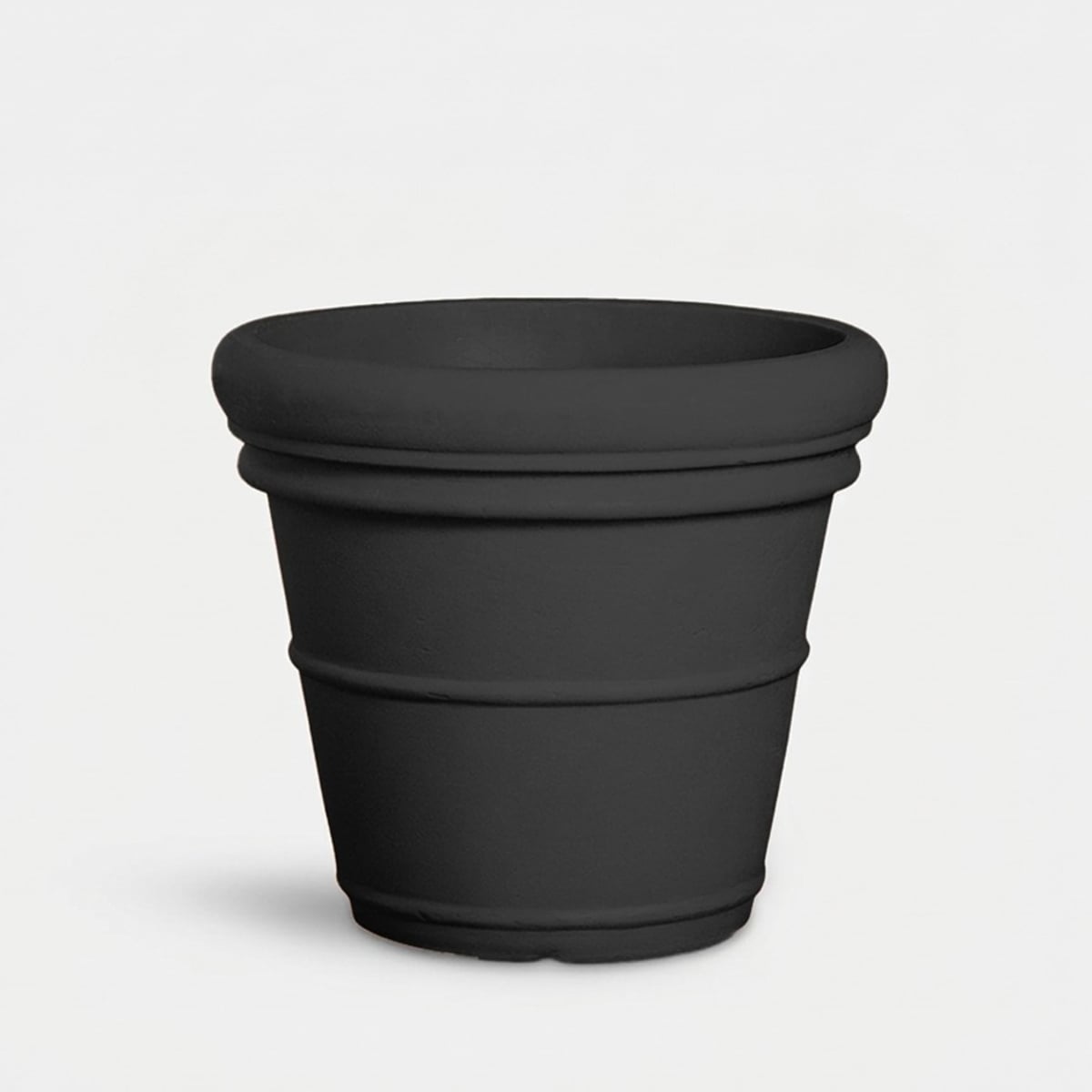 Outdoor-blumentopf Aus Lldpe Neoclassic Grande - Anthrazit