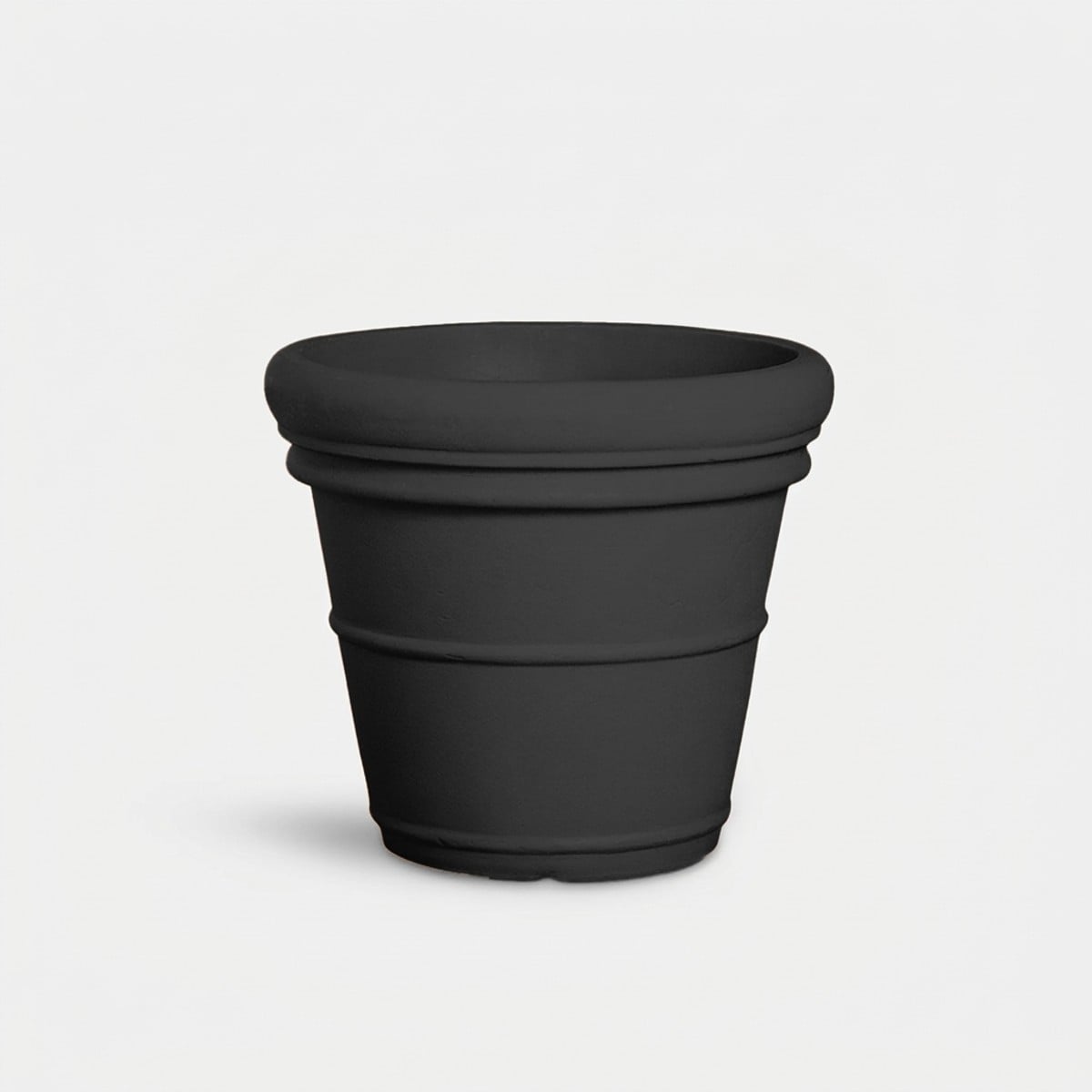 Outdoor-blumentopf Aus Polyethylen Neoclassic Piccolo - Anthrazit