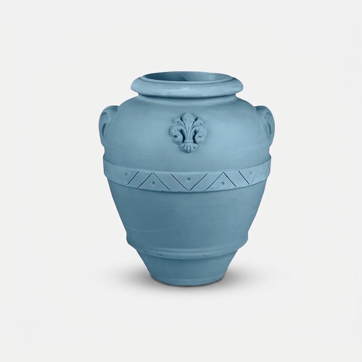 Outdoor-blumentopf Aus Lldpe Orcio - Blau