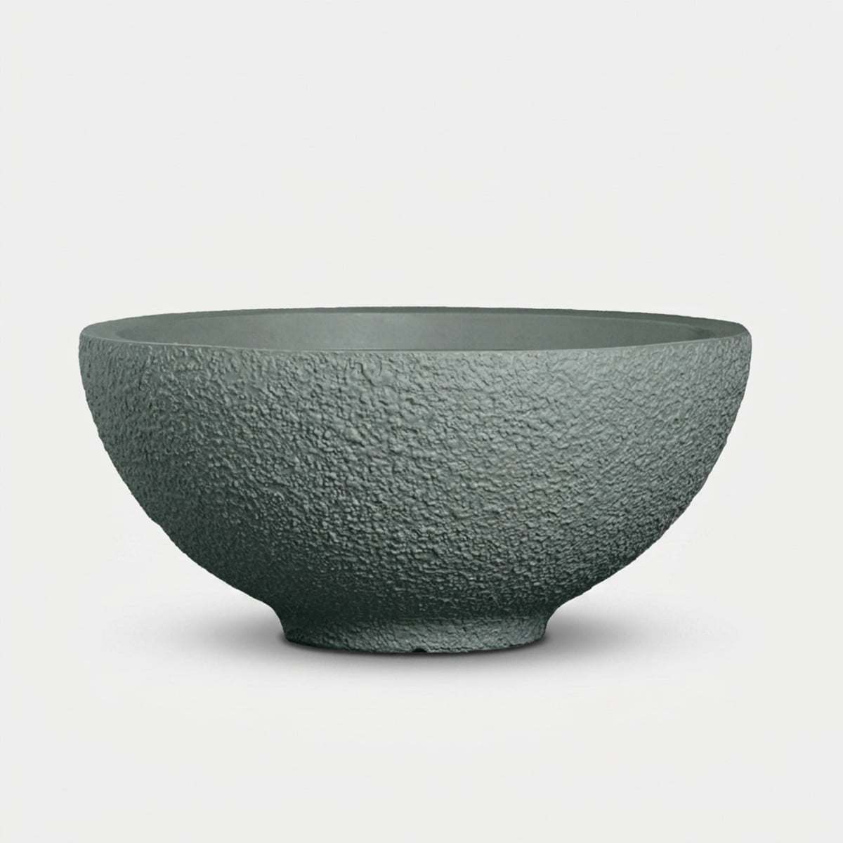 Outdoor-pflanzschale Aus Lldpe Graniglia - Grau
