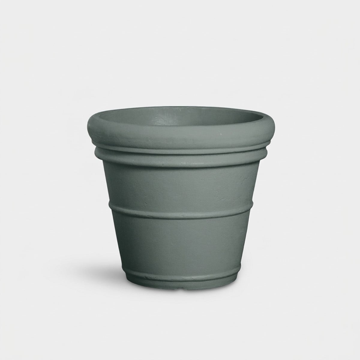 Outdoor-blumentopf Aus Polyethylen Neoclassic Piccolo - Grau