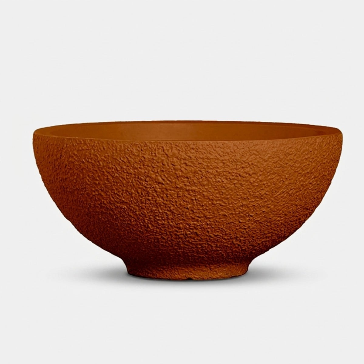 Outdoor-pflanzschale Aus Lldpe Graniglia - Rot