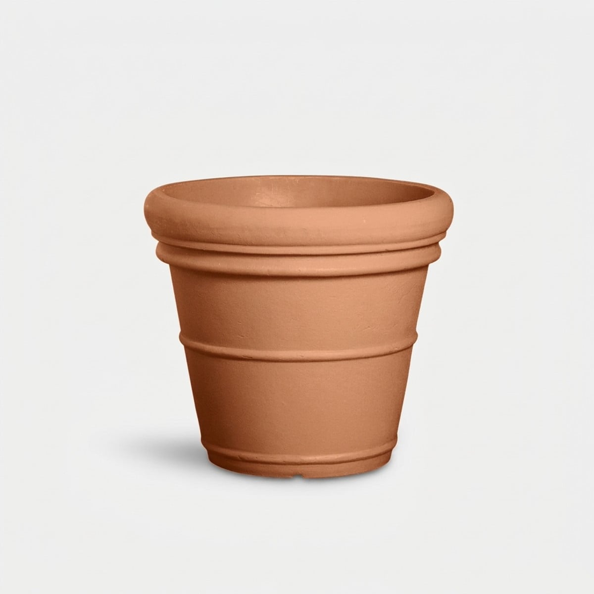 Outdoor-blumentopf Aus Polyethylen Neoclassic Piccolo - Rot