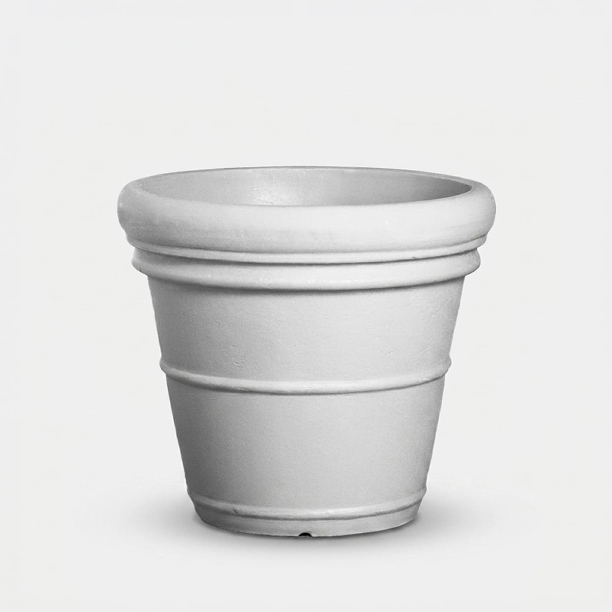 Outdoor-blumentopf Aus Lldpe Neoclassic Grande - Weiß