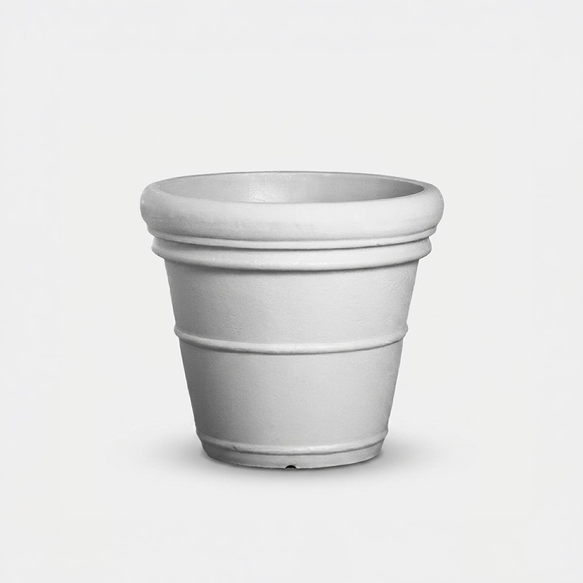 Outdoor-blumentopf Aus Polyethylen Neoclassic Piccolo - Weiß