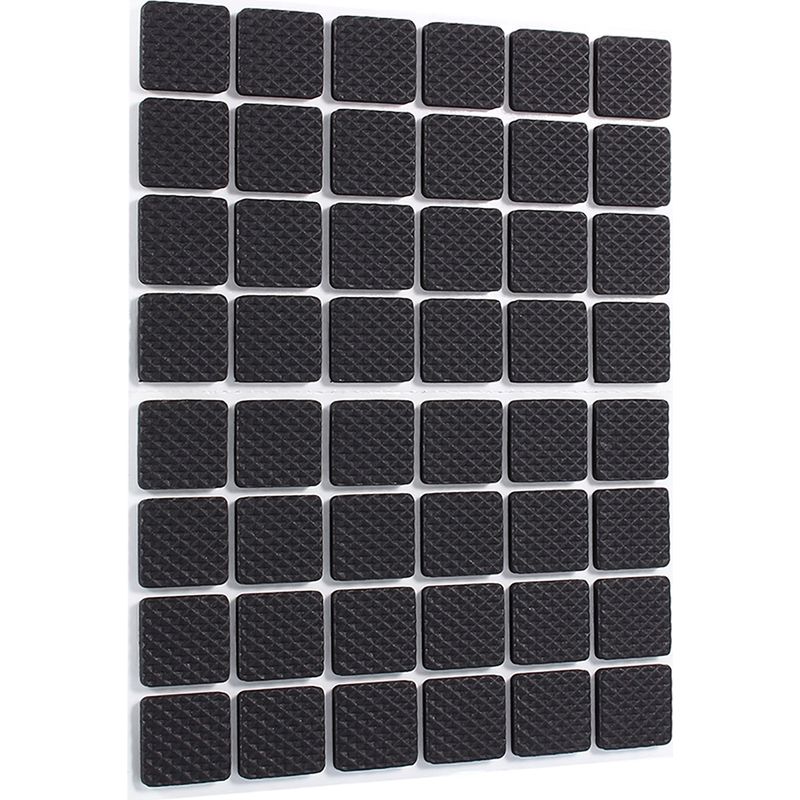 Set Mit 48 Schwarzen, Selbstklebenden Antirutschpads Für Möbel, Sofa, Tisch, Stuhl, Gummibodenschutz
