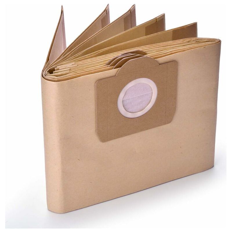 5er-pack Kärcher Staubsaugerbeutel Wd3, Wd3p, Mv3 – Hochfestes 3-lagiges Papier – Optimale Saugleistung Für Nass- Und Trockenreinigung