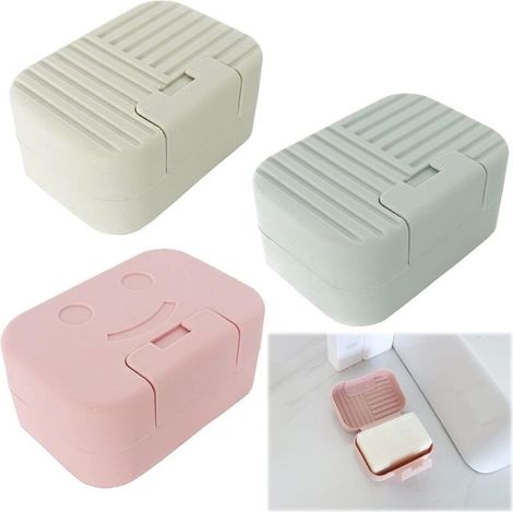 Seifenboxen, Tragbare Reise-seifenaufbewahrungsbox, Umweltfreundliches, Schnelltrocknendes Pp-material, Geeignet Für Zuhause, Badezimmer, Wandern Und Reisen
