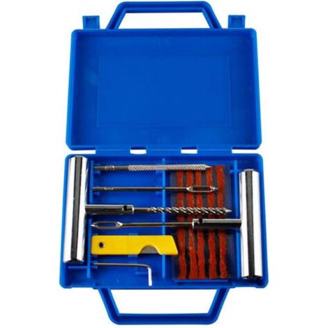 Reifenreparaturset, Reparaturset Mit Einweghandschuhen, Werkzeugset Zur Reparatur Von Schlauchlosen Reifen Für Motorräder, Atv, Jeep, Reparatur Von Platten Reifen.