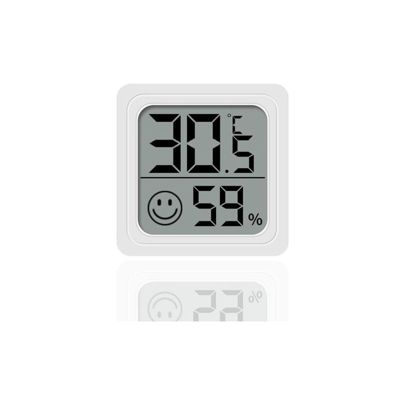 1 Stück Hygrometer Für Zuhause, Babyzimmer, Trocken Und Nass, Kühlung Und Heizung, Auto-thermometer, Temperatur- Und Feuchtigkeitsmessung, Einfaches Elektronisches Mini-hygrometer.