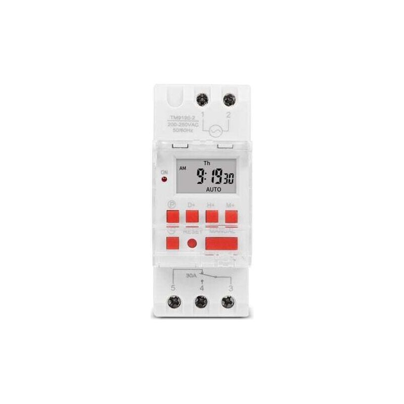 Zeitschalter Tm919b Zeitregler Automatischer Zyklus-zeitverzögerungsschalter Ausgang Eingebaute Batterie 30a