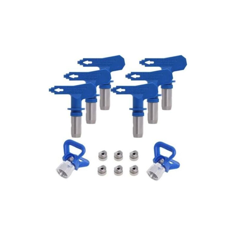 Reversible Airless-sprühdüse, 2x Sitzschutzdüse, Airless-düsenzubehör Für Hochdruck-farbspritzpistolen (typ 211, 315, 417, 517, 515, 523)
