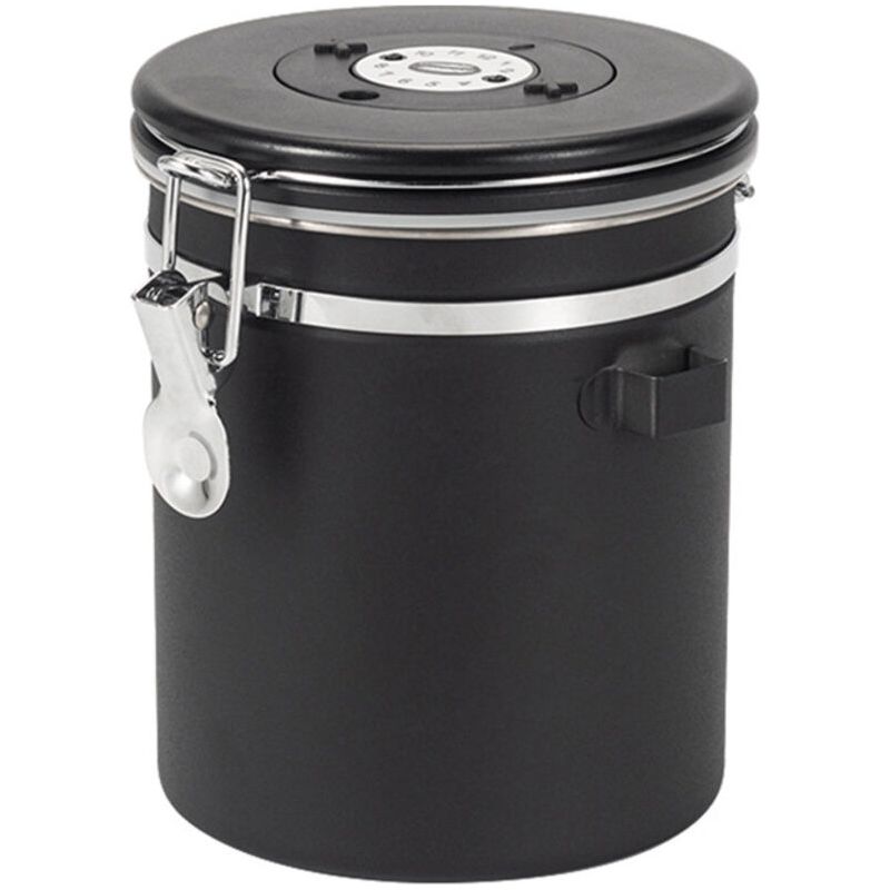 Luftdichter Behälter Aus Edelstahl 304 Zur Aufbewahrung Von Kaffeebohnen, Vorratsbehälter, Kaffeekanne, Müslischachtel, Luftdichter Lebensmittelbehälter