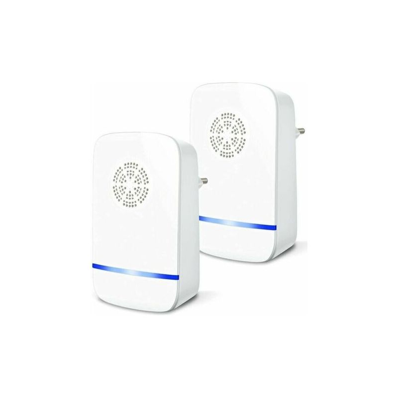 Ultraschall-repeller, Mückenvertreiber, Elektrischer Fliegenvertreiber, Innenraum-mäusevertreiber, (2er-pack)