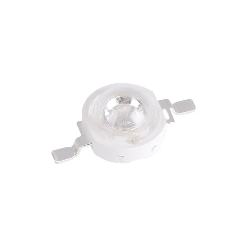 10 Stück 3w Uv395-400nm Led Ultraviolettlampen Blaues Ultraviolettes Licht Leuchtdiodenperlen