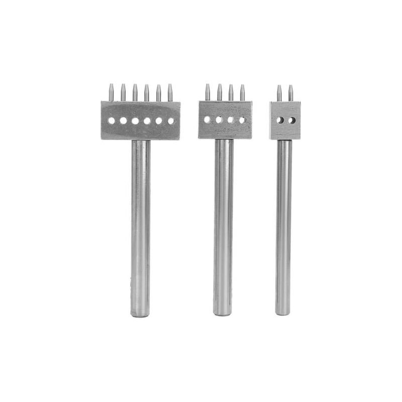 3-teiliges Lederstanzer-set (2 Mm, 4 Mm Und 6 Mm) Für Die Gürtelherstellung Und Andere Bastelarbeiten.
