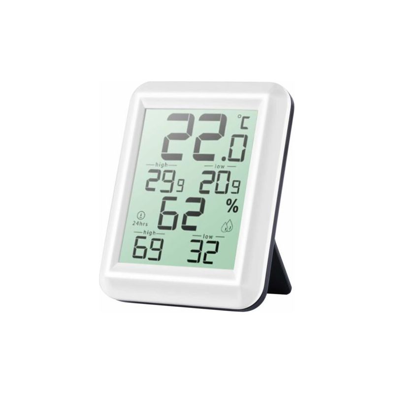 Mini-innenthermometer, Hochpräzises Innenhygrometer ℃ / ℉ Schaltbar, Zur Erkennung Von Feuchtigkeit Und Temperatur, Anzeige Des Komfortniveaus