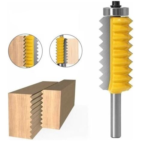 Fräser Für Bohr-, Hobel- Und Fräsmaschinen, 8 Mm Schaft, Für Plattenverbindungen, V-fräser, Verbinden, Kleben, Holzbearbeitung, Zapfenverbindungen, Zapfenfräsen, Zapfenfräsmaschine (größe: 8 X 55).