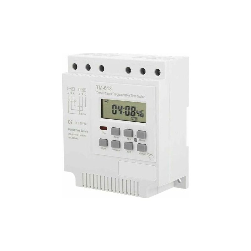 Programmierbarer Timer - 380v Timer Tm-613 Dreiphasen-motortimer-schalter