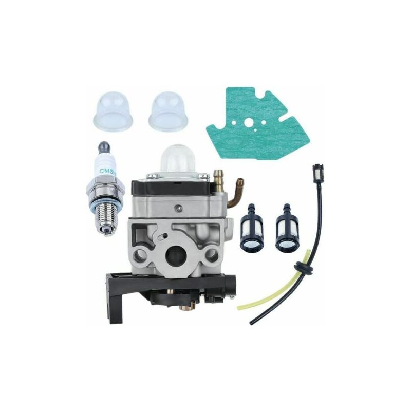 Vergaser Für Honda Gx25 Gx35 Gx 25 35 Hht35 Hht35s Fg110 Freischneidermotor, Inklusive Schlauch, Dichtung, Zündkerze Und Kraftstofffilter-kit. Dieses Ersatzset Enthält