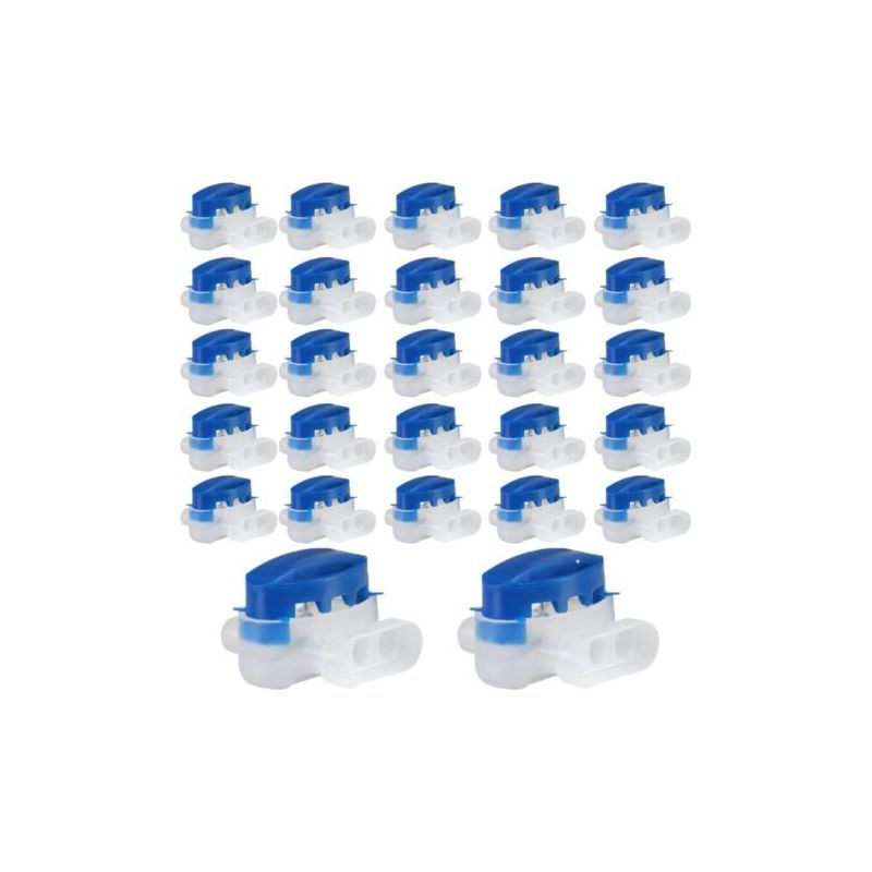 40 Stück Kabelverbinder Für Roboter-mäher, Gefüllt Mit Original-harzgel, Wasserdichte Verbinder 314 Für Automower Roboter-mäher-verbinder - Wasserdicht, Sicher, Kein Abisolieren Erforderlich