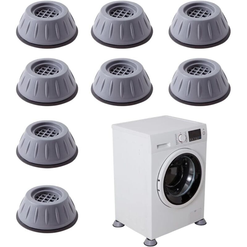 8 Stück Anti-vibrations-pads Für Waschmaschine Und Trockner: Reduzieren Erschütterungen Und Geräusche, Verhindern Bewegung Und Vibration