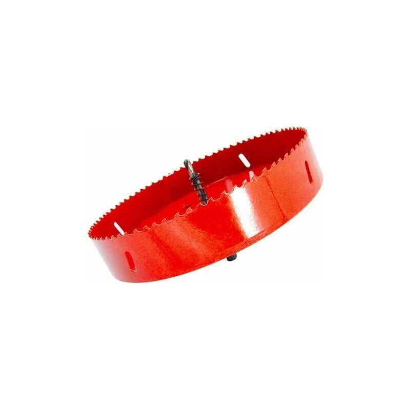 Bimetall-lochsäge, Holzlochsäge Ø200mm, Zentrumlochsäge Zum Bohren Von Kunststoff, Pvc, Holz, Faserplatten, Weichmetall