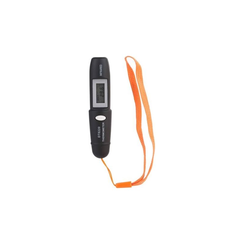 Fleischthermometer - Mini Berührungsloses Infrarot-thermometer Mit Digitalanzeige, Schwarz