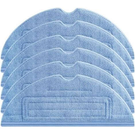 Set Aus 6 Originalen Ersatz-wischpads Für Roborock S7, Kompatibel Mit Xiaomi Roborock S7 S7plus T7 T7plus T7splus, Wiederverwendbar Und Waschbar Aus Mikrofaser.