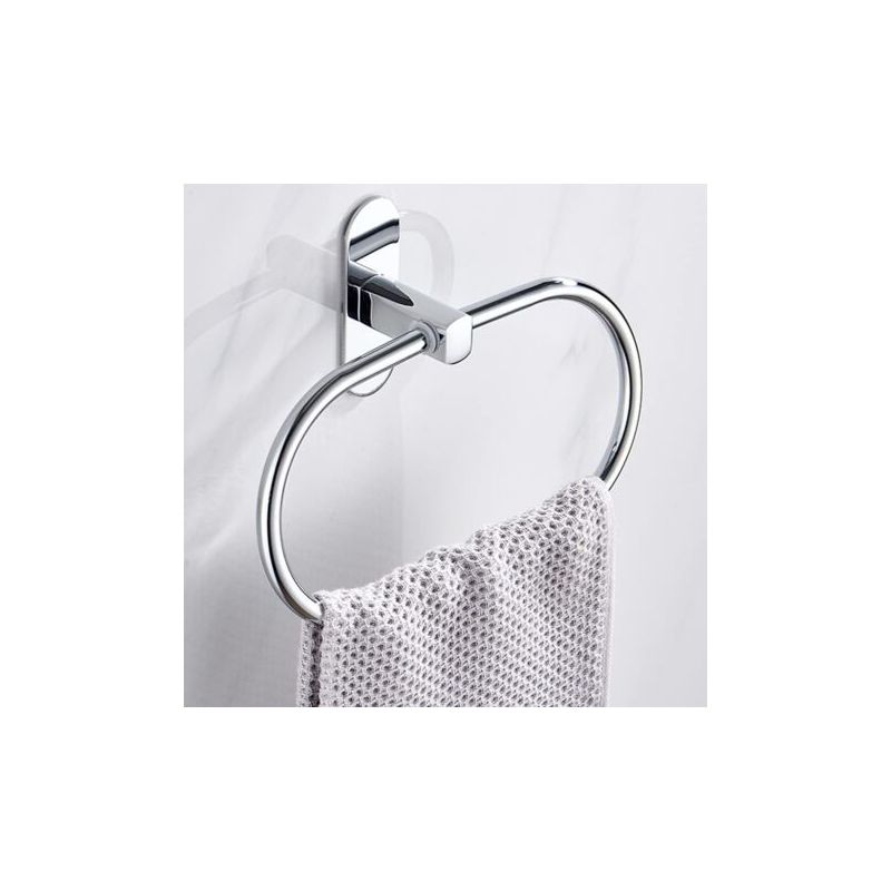Handtuchring Ohne Bohren, Runder Handtuchhalter, Handtuchhalter Aus Edelstahl Für Das Badezimmer, Selbstklebender Handtuchhaken