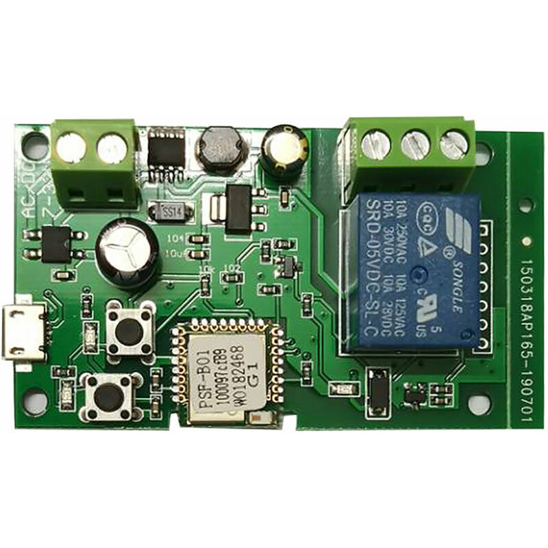 Drahtloses Relaismodul Für Wlan-schalter, Dc5v 12v 24v 32v