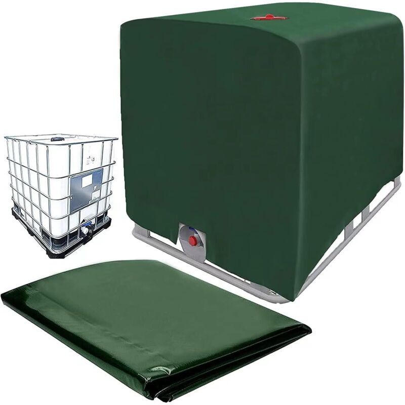 Ibc-tankabdeckung, Grüne Ibc-containerabdeckung, 1000l Grüne Wassertankabdeckung, Schutzabdeckung, Schutzabdeckung Für Ibc-tankbehälter.