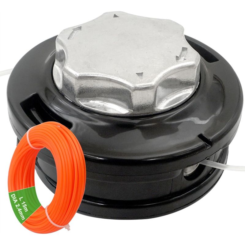 Universelle Ersatzleine Für Automatische Freischneider M10 X 1,25 Mm Mit 15 M X 2,4 Mm Kabel