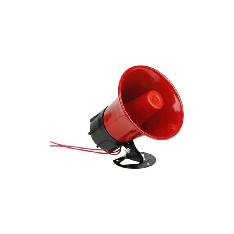 Sirenen-schallgeber, 220v Hochleistung 30w, 130 Dezibel, Weitreichende Signalübertragung, Einfach Zu Bedienen, Mit Halterung Für Haussicherheits-alarmsysteme