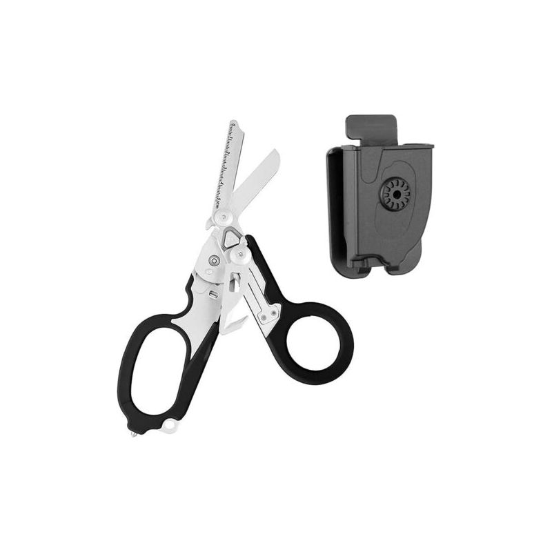 Schere Mit Etui, 6-in-1-klapp-notfallschere, Multifunktionale Rettungsschere Mit Gürteleschneider, Fensterbrecher Für Den Professionellen Oder Täglichen Gebrauch
