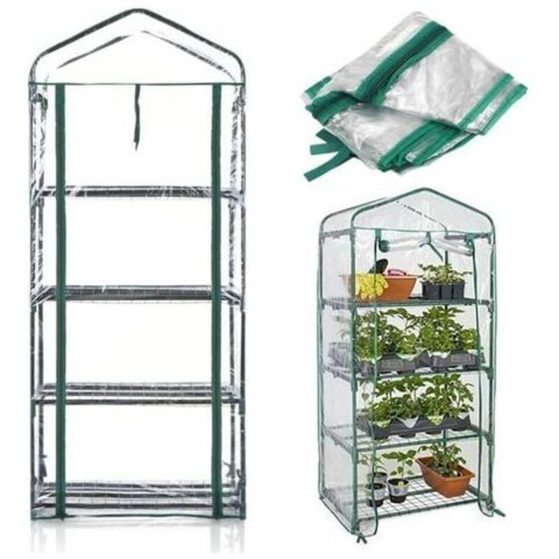 4-stufige Gartenpflanzenabdeckung 155x69x49cm, Robuste Pflanzenschutzabdeckung Gegen Insekten