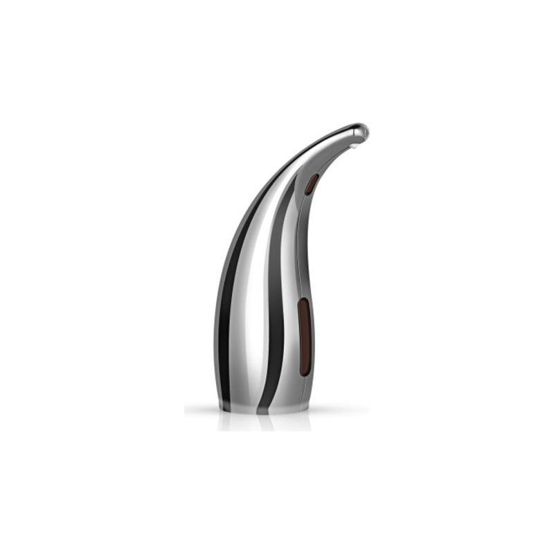 300ml Automatischer Badezimmer-seifenspender, Berührungsloser Infrarot-seifenspender【silber】