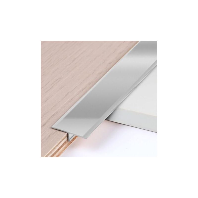 3 Stück Aluminium-t-form-abdeckleisten 0,9 M × 2 Cm Metall-t-profile Für Bodenübergänge Zwischen Schwellen, Fliesen, Böden, Holz, Teppichen, Silber