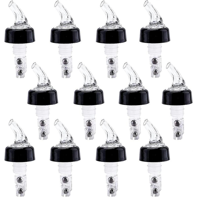 Set Mit 12 Automatischen 3-cl-weinausgießern, Weiß