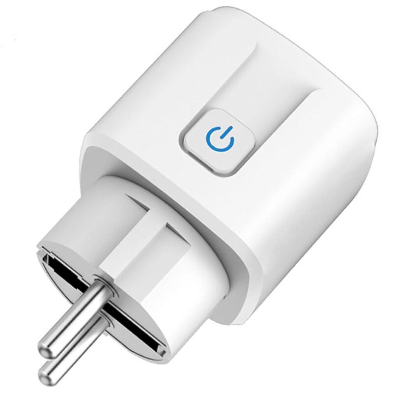 Intelligenter Wlan-stecker 16a - Sprach- Und App-steuerung, Kompatibel Mit Alexa, Google Home (2,4 Ghz) - Energiemonitoring, Timer, Countdown-timer - Kompatibel Mit Tuya, Smart Life
