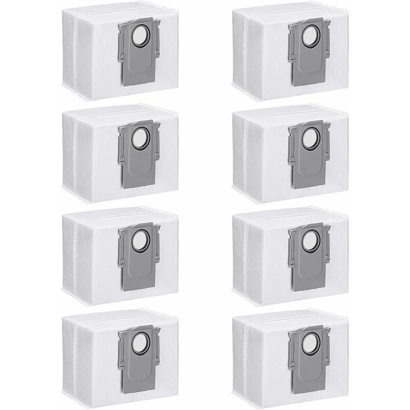 Set Mit 8 Staubbeuteln Für Roborock S7 / S7 Maxv Ultra / Q7+ / Q7 Max+, Roborock S7 Zubehör, Ersatz-staubbeutel Für Roborock S7 Saugstation H236