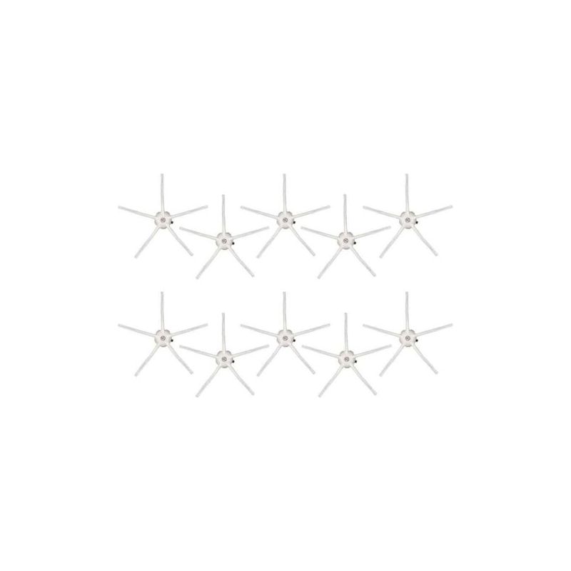 (10 Stück Weiß) Ersatzteile Für Roborock S7 Serie S7 S7+ S7 Maxv Ultra Q7 Max Q7 Max+ S8 Pro Ultra S8 S8+ Q5+ Q5 E2 E3 E4 S4 S5 S6 Seitenbürsten Zubehörset