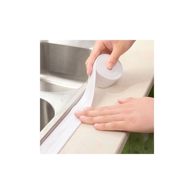 3 Packungen Wasserdichtes Dichtungsband, Selbstklebend, Wasserdicht Und Schimmelresistent, Badezimmer-dichtmittel, Küchenkanten-schutz-dichtungswerkzeug