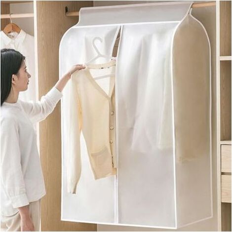 Kleiderhüllen, 60 X 50 X 90 Cm Kleiderstaubschutzbeutel, Für Kleiderschrank, Reisen, Geeignet Für Anzüge, Mäntel, Jacken, Pullover