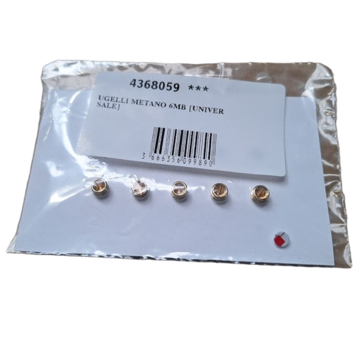 Ersatzteil - Set Von 5 Injektoren, Methan-, Butan-, Propan-düse 6m0 Original - -