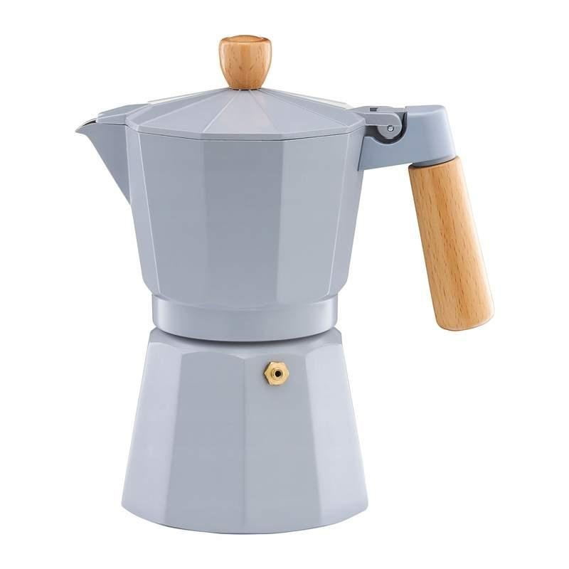 Kaffeemaschine Ambition Natural Aluminium Holz 300ml