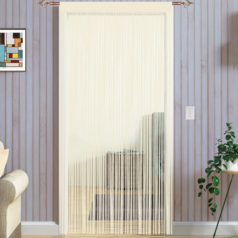 Amxcnoy Fliegengitter 95 X 200 Cm Für Außentüren, Raumteiler-moskitonetz, Effektiver Insektenschutz