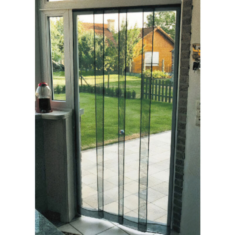 Amxcnoy Fiberglas-moskitonetz 120 X 240 Cm – Effektiver Insektenschutz – Einfache Montage Für Terrassentüren
